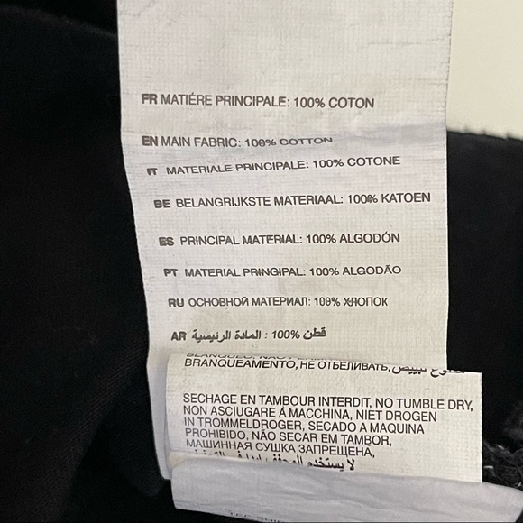 Jennyfer Racing Club World Tour Black Crop Top Long Sleeve Tee - Picture 8 of 8